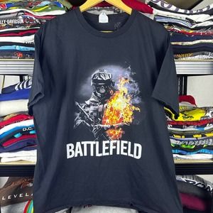 Y2k Battlefield Game Promo Shirt